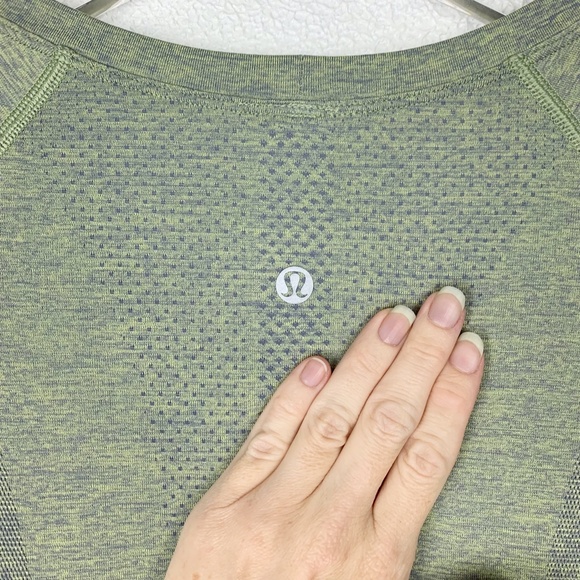 lululemon | Swiftly Tech 2.0 Long Sleeve Asphalt Grey Lemon - Picture 5 of 5
